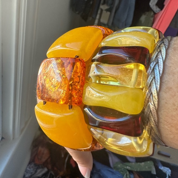 Jewelry - Beautiful vintage Lucite bracelets!
